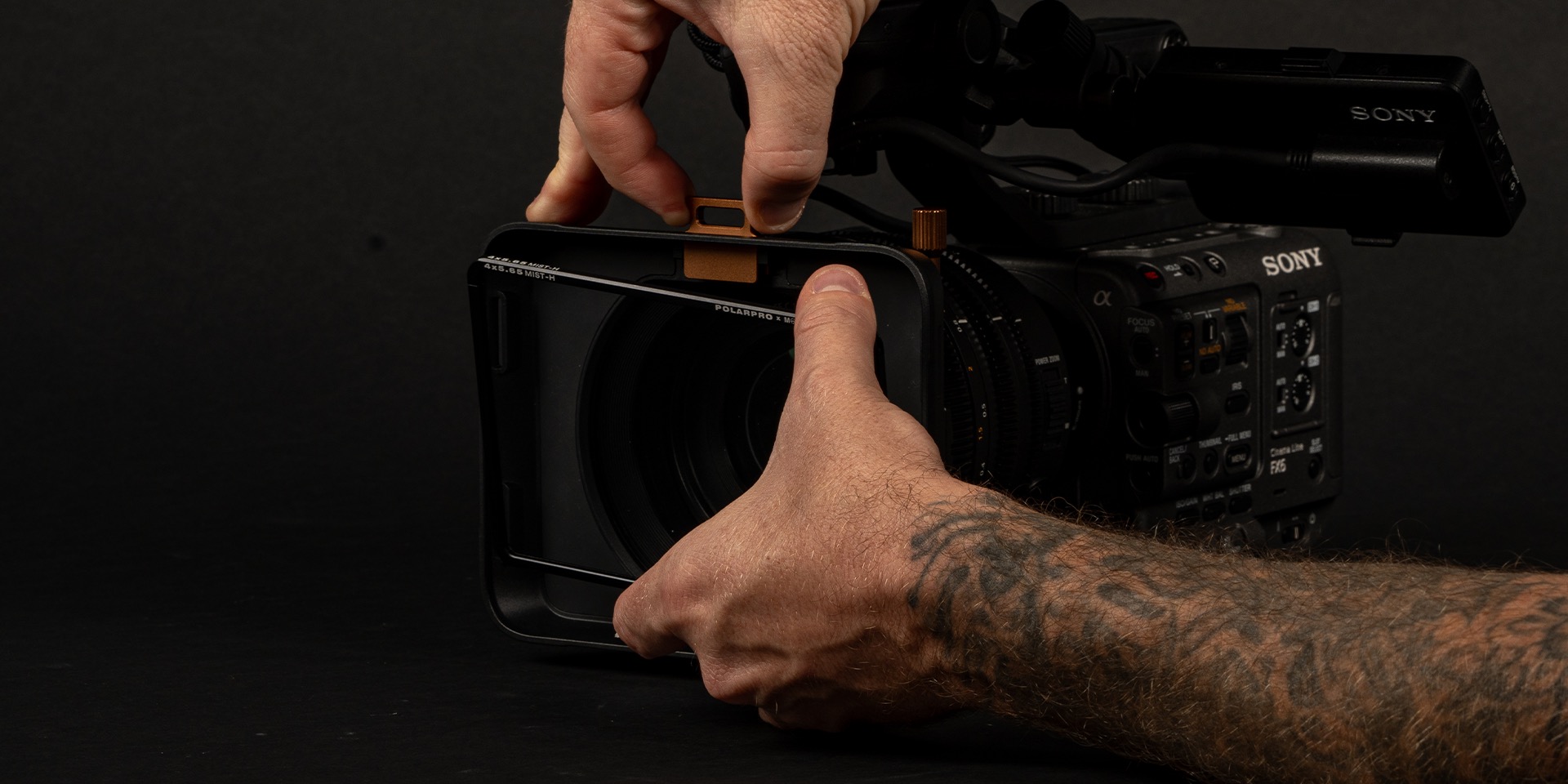 Hộp Lọc Điện Ảnh Siêu Nhẹ PolarPro Nano 4x5 Matte Box