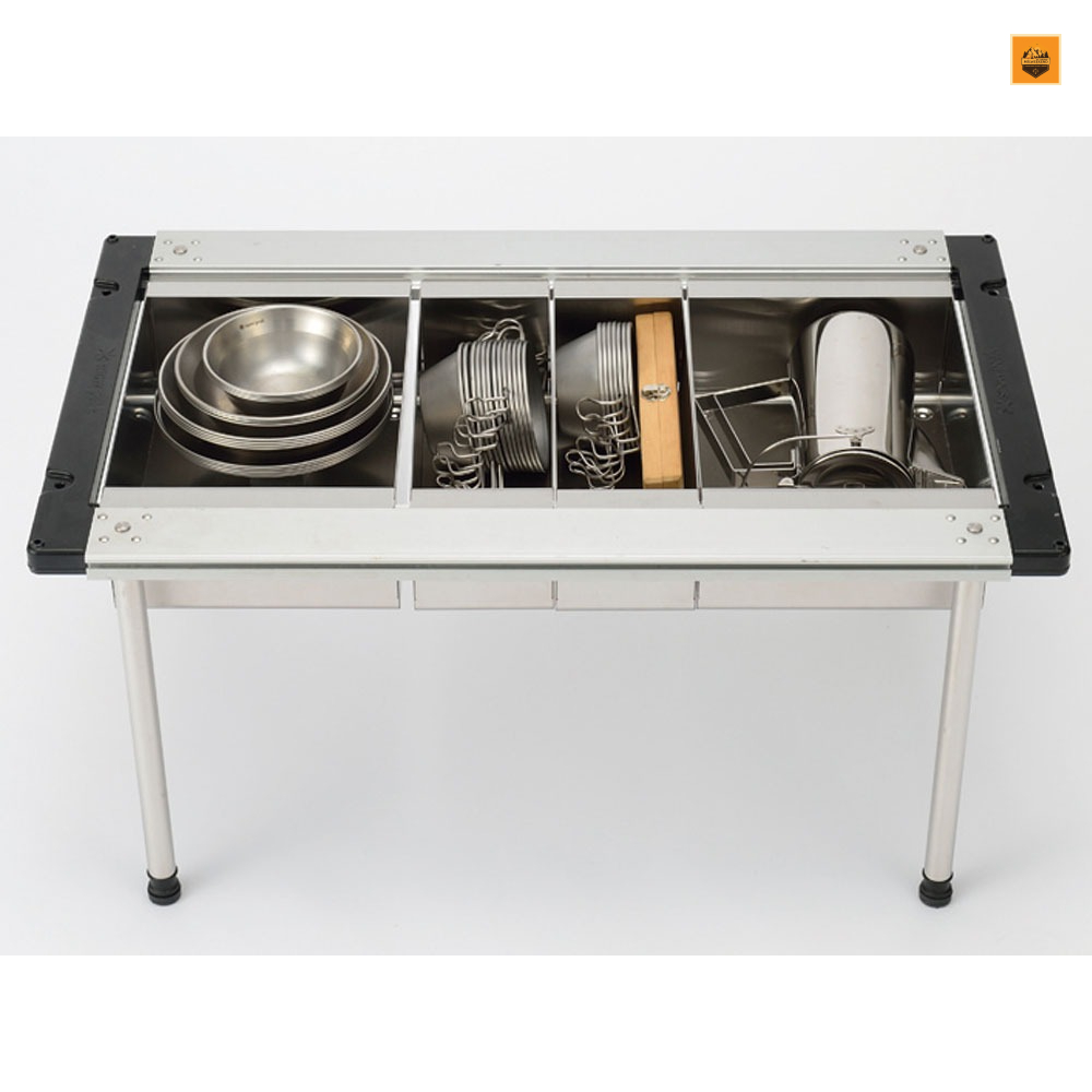 Hộp Phụ Kiện Snow peak Stainless Box Half Unit | Chính hãng