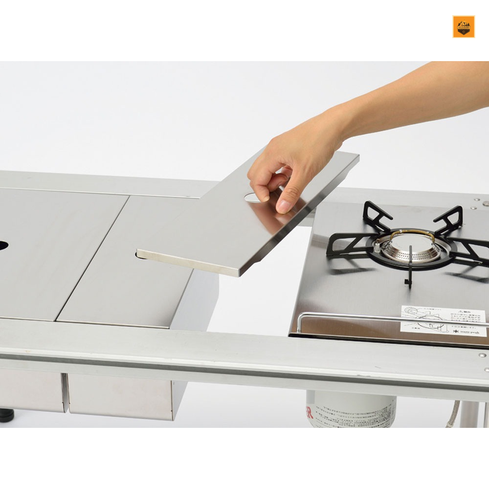 Hộp Phụ Kiện Snow peak Stainless Box Half Unit | Chính hãng