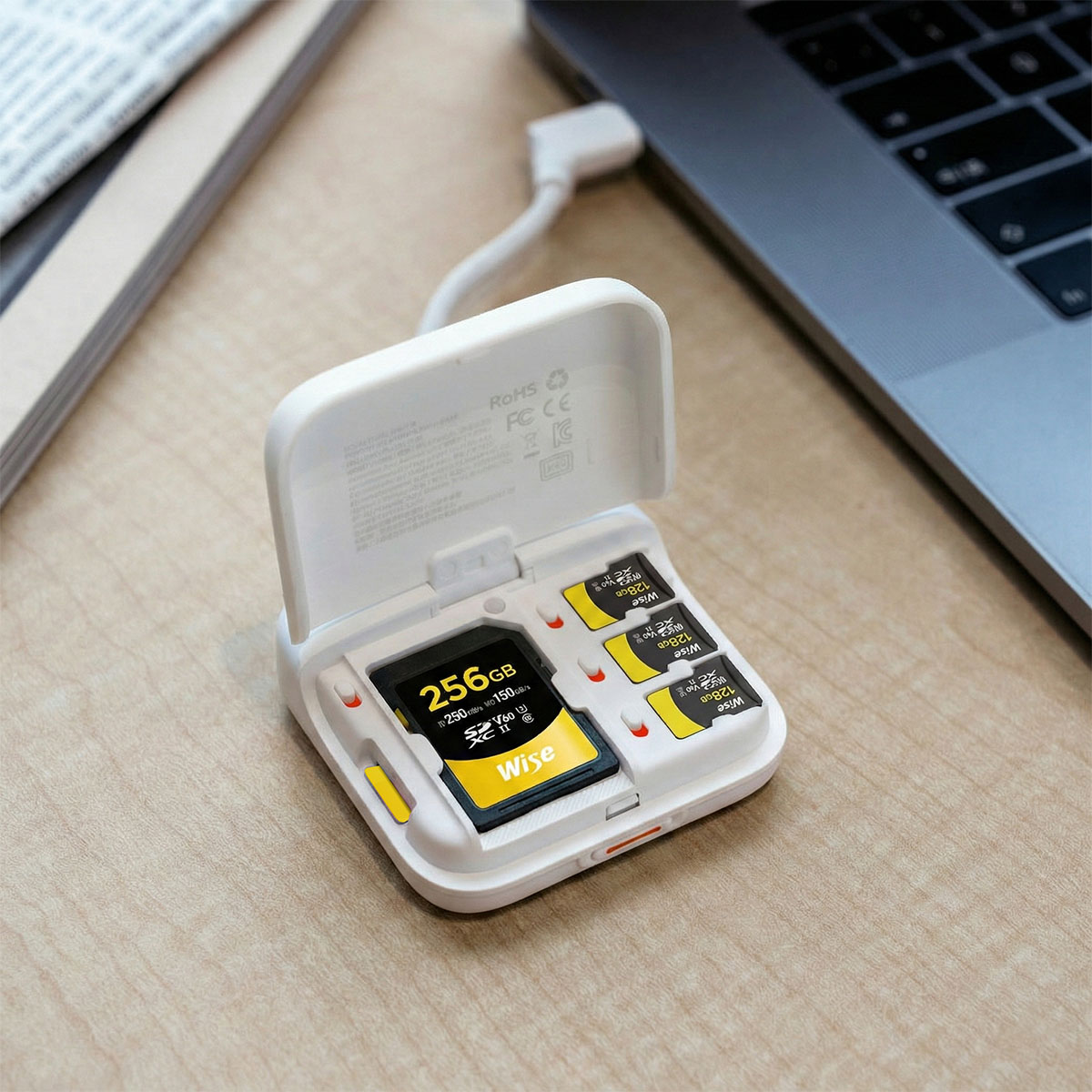 Hộp đựng thẻ nhớ PGYTECH CreateMate High-speed Mini Card Reader Case | Chính hãng