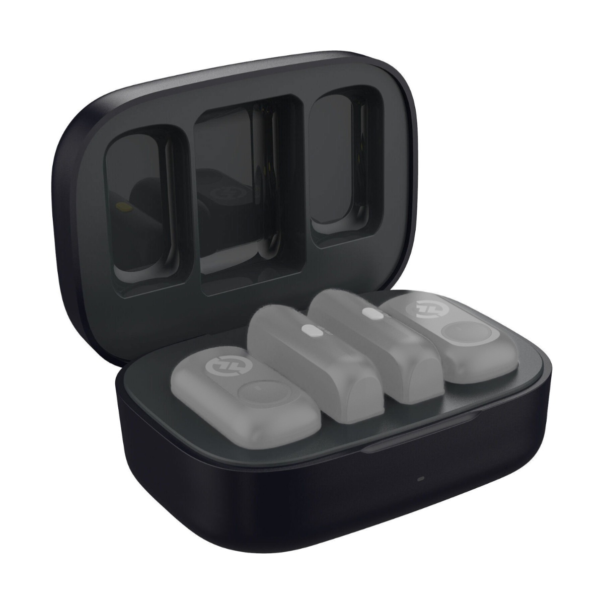 Hộp sạc Hollyland LARK A1 Combo Version Charging Case (Space Gray) | Chính hãng | Fullvat