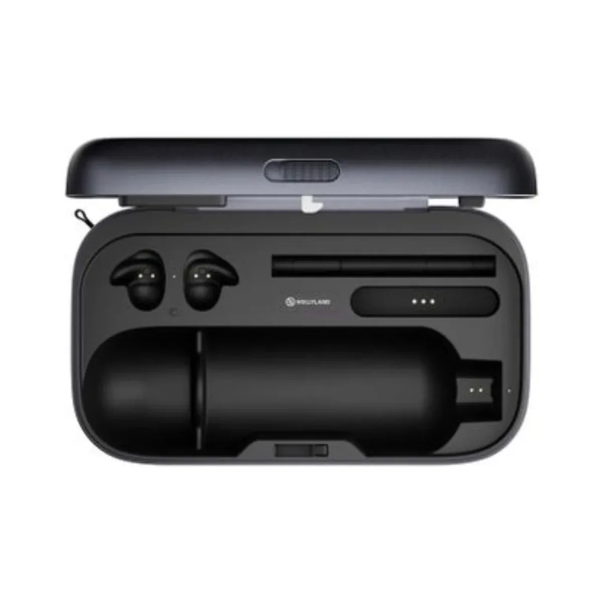 Hộp sạc Hollyland MELO P1 Charging Case | Space Gray | Chính hãng