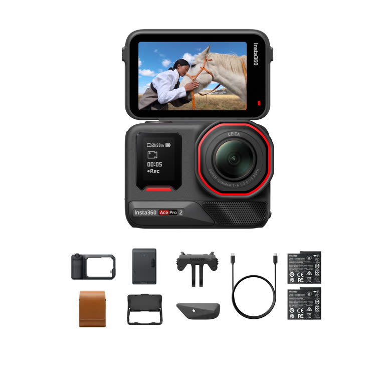 Insta360 Ace Pro 2 (Arctic White) | Xplorer Bundle | Chính hãng