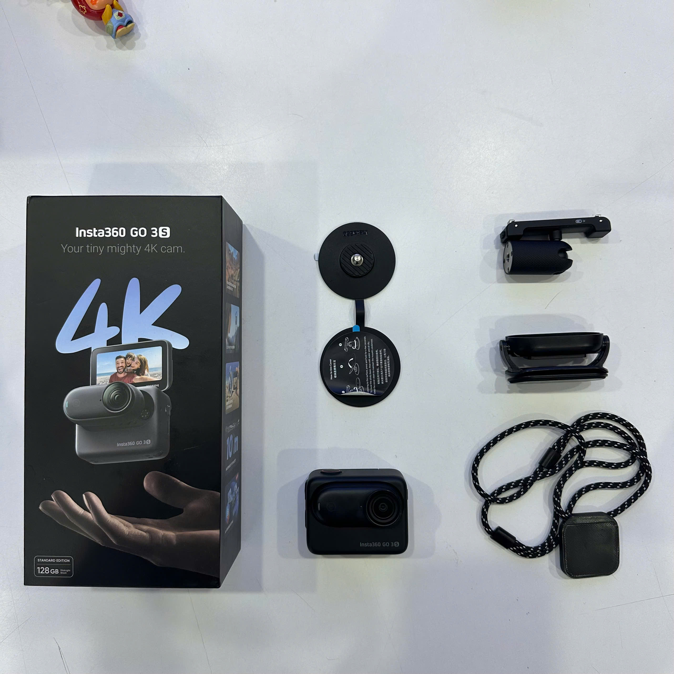 Insta360 GO 3S Standard Edition | 128GB | Midnight Black | Chính hãng | Used