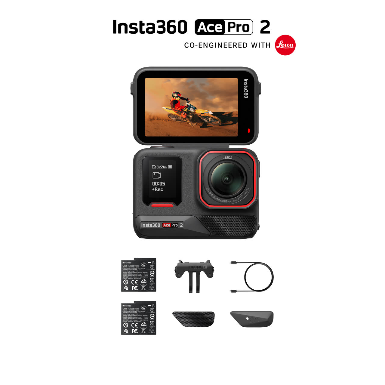 Insta360 One X2 Quick Reader - Vertical Version