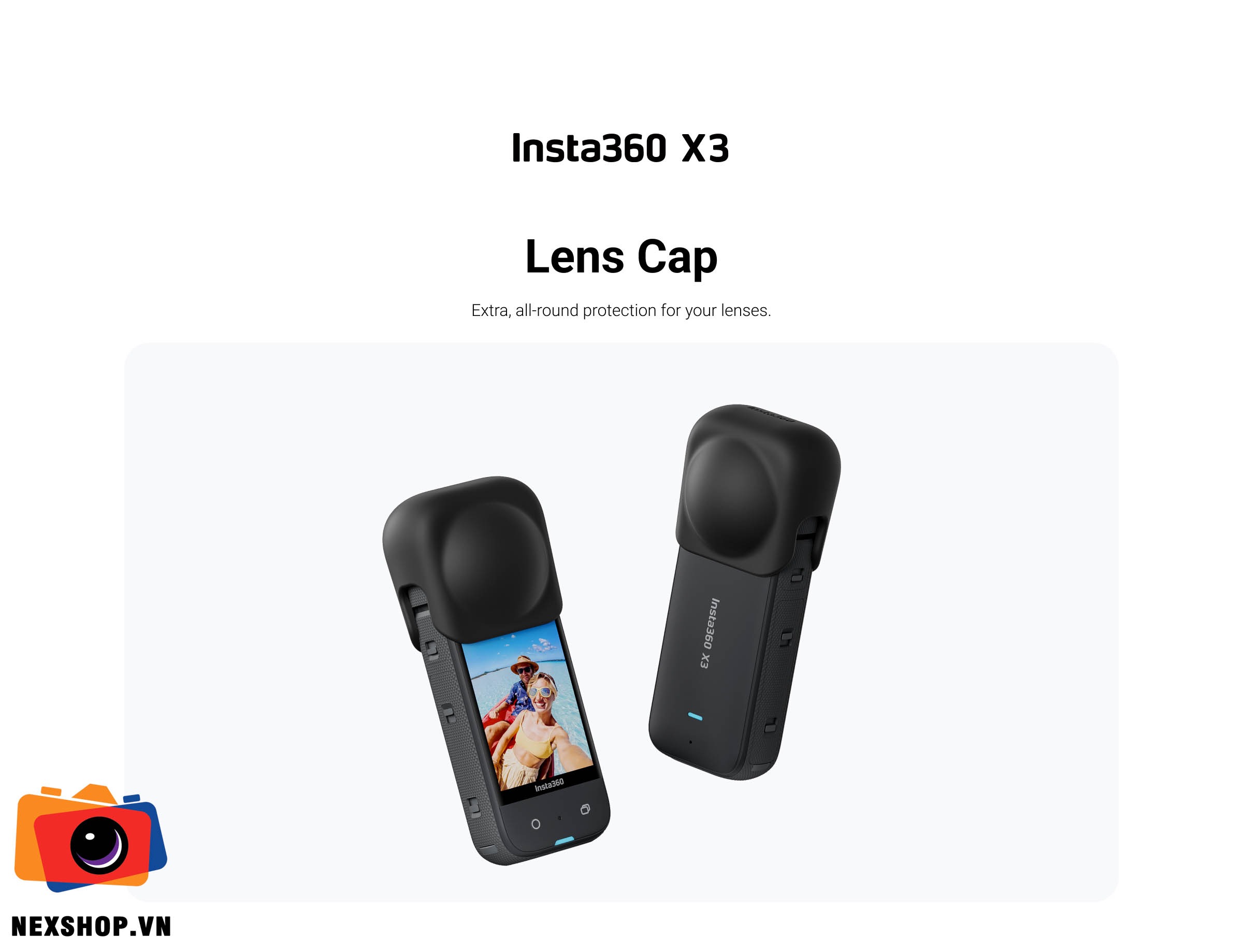 Insta360 X3 Lens Cap | Hàng chính hãng