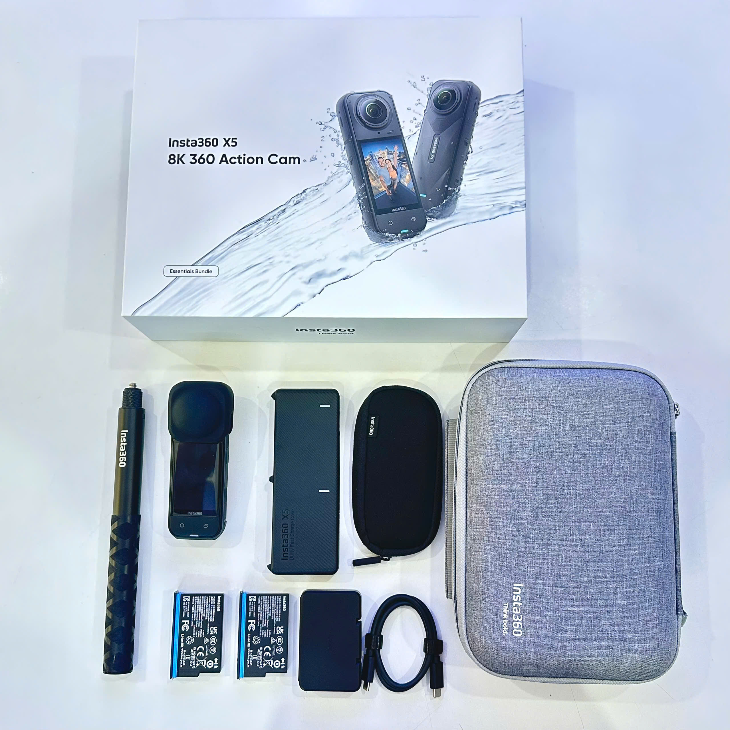 Insta360 X5 Essentials Bundle | Black | Likenew | Chính hãng