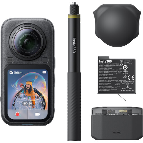 Insta360 X6 Essentials Bundle | Black | Chính hãng