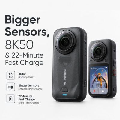 Insta360 X6 Essentials Bundle | Black | Chính hãng - chi tiết 2