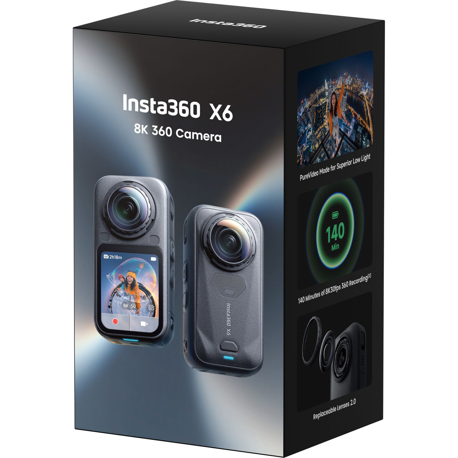 Insta360 X6 Essentials Bundle | Black | Chính hãng - chi tiết 8