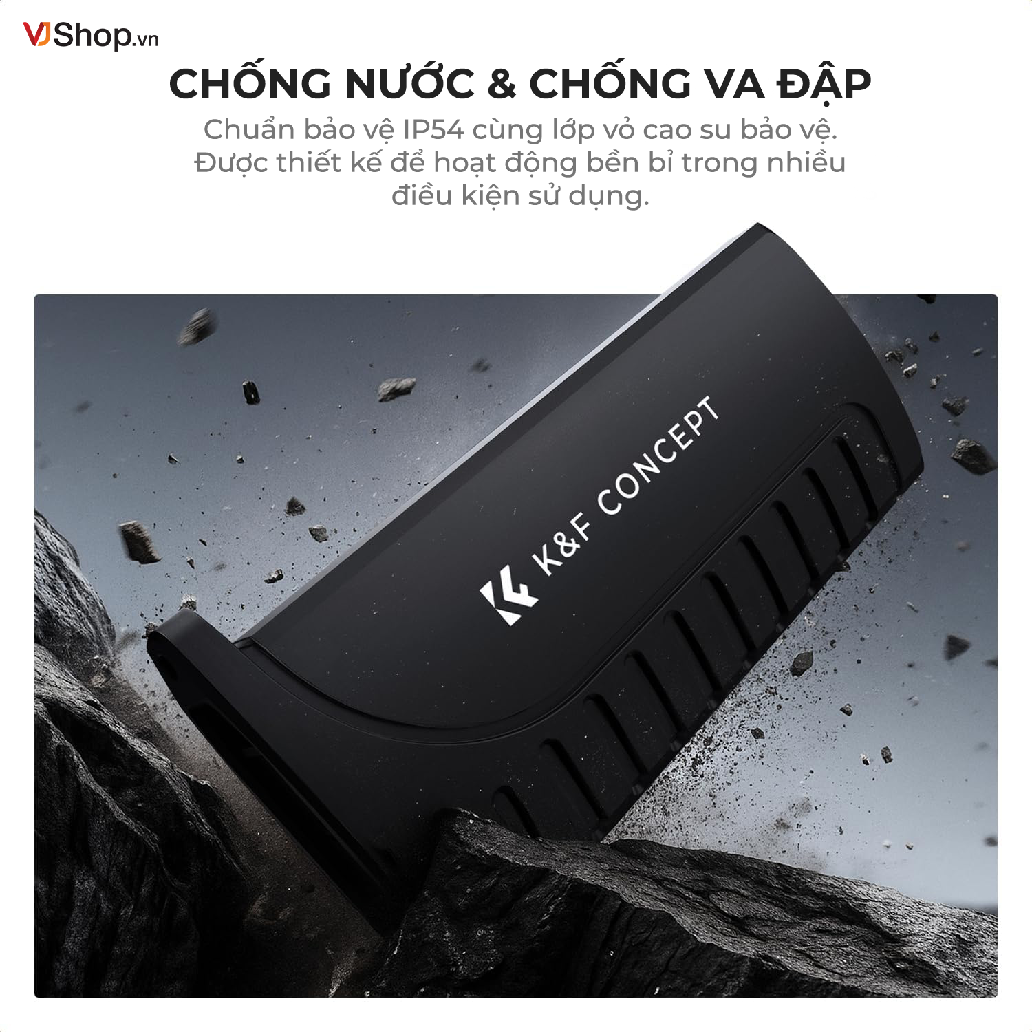 K&F Concept Đầu Đọc Tốc Độ Cao Và Lưu Trữ SD/MicroSD - KF31.190 | Chính Hãng
