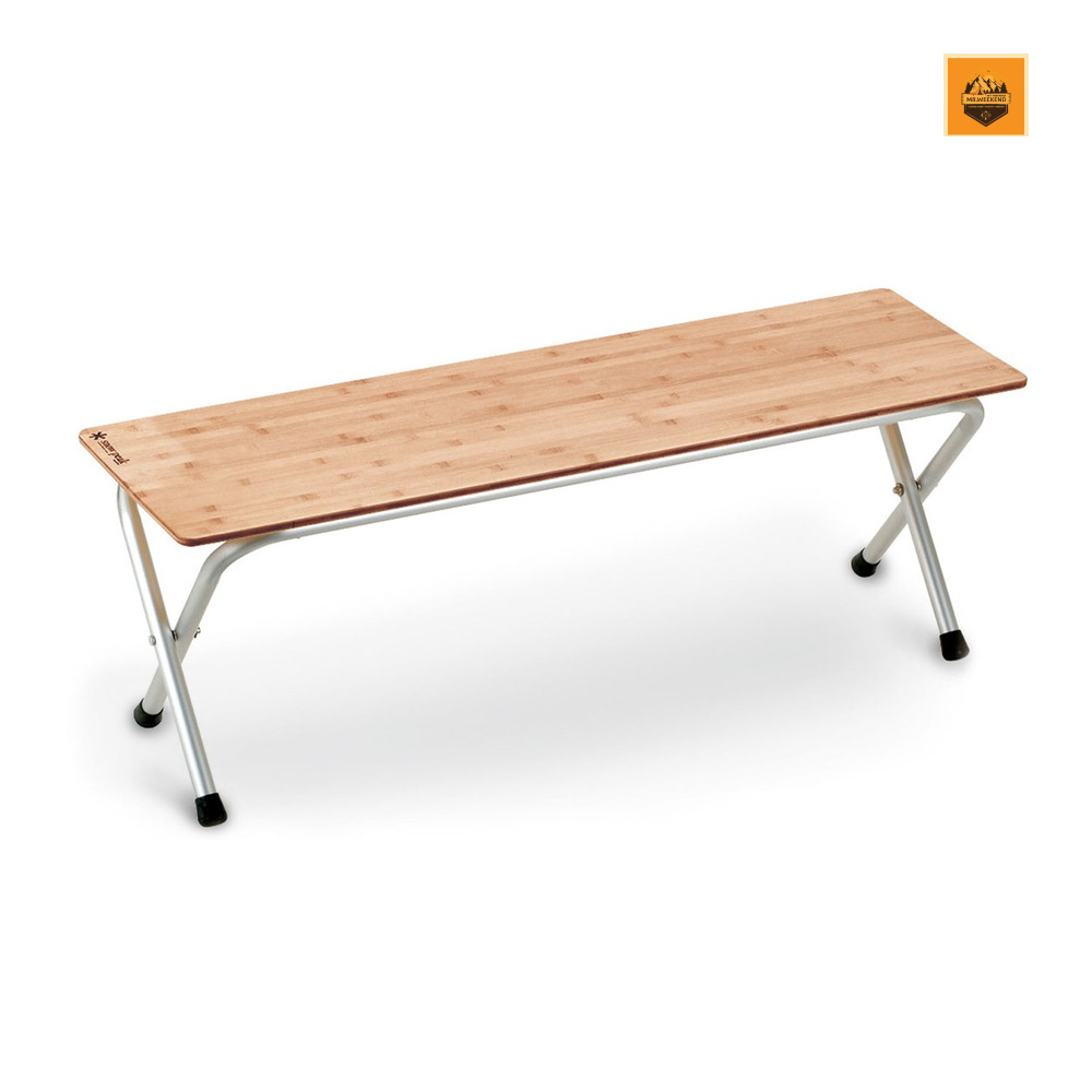 Kệ gấp Snow peak Folding Shelf Long Bamboo, | Chính hãng