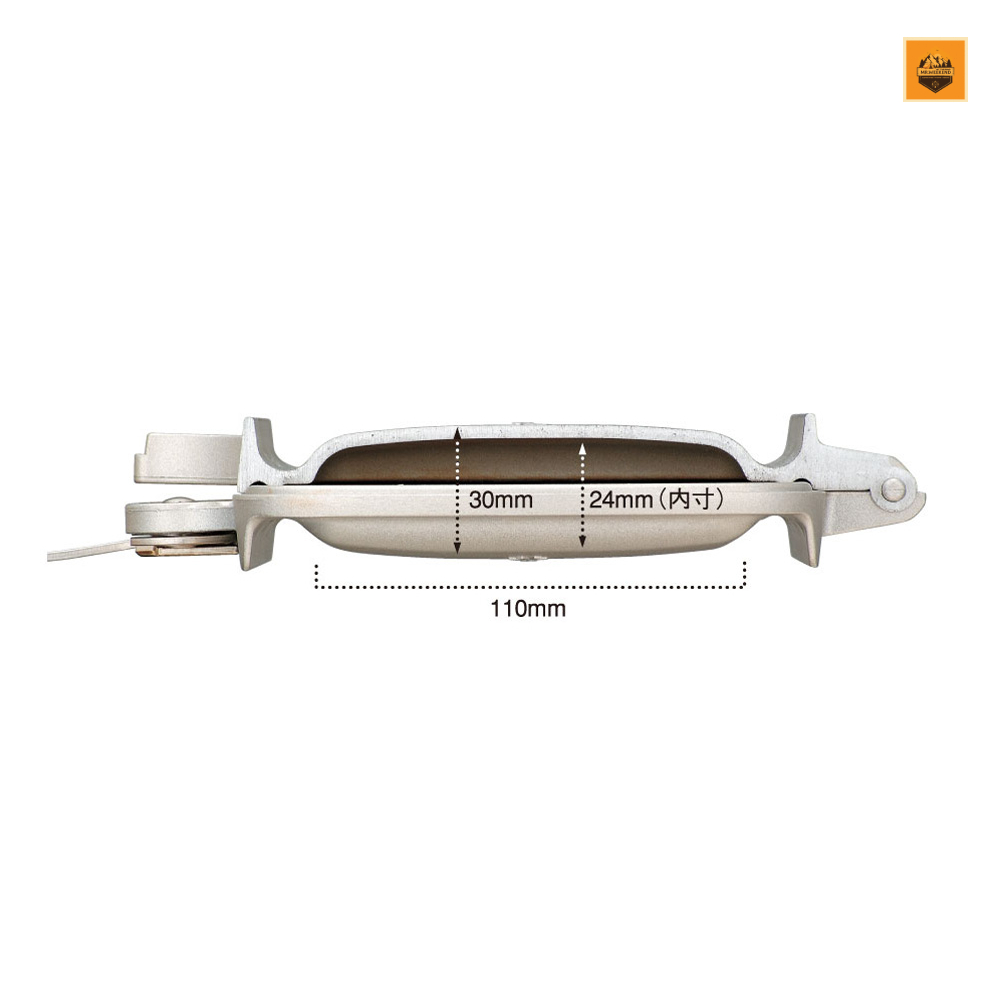 Kẹp Làm Bánh Snow peak Hot Sandwich Cooker Tramesino, GR-009R | Chính hãng