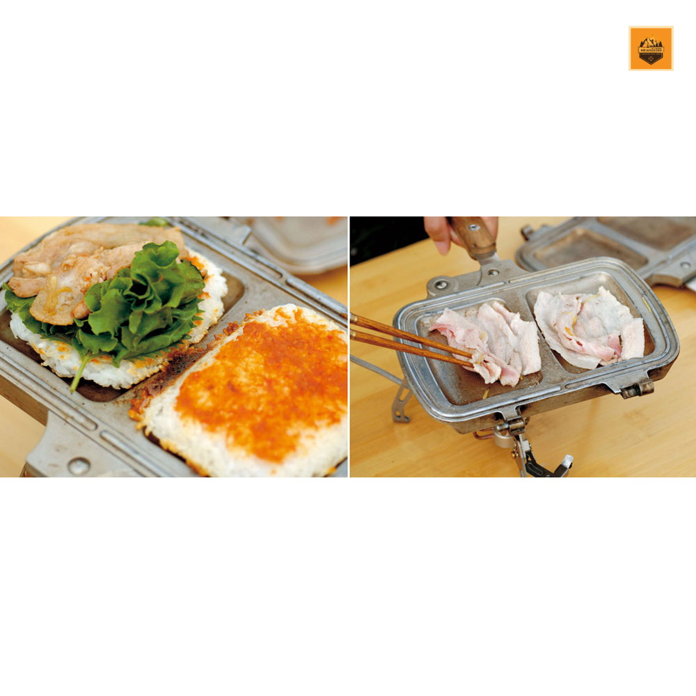 Kẹp Làm Bánh Snow peak Hot Sandwich Cooker Tramesino, GR-009R | Chính hãng