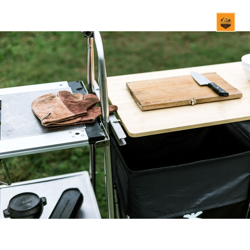 Kết nối bàn bếp Snow peak Stainless Steel Kitchen Table Side Connection | Chính hãng