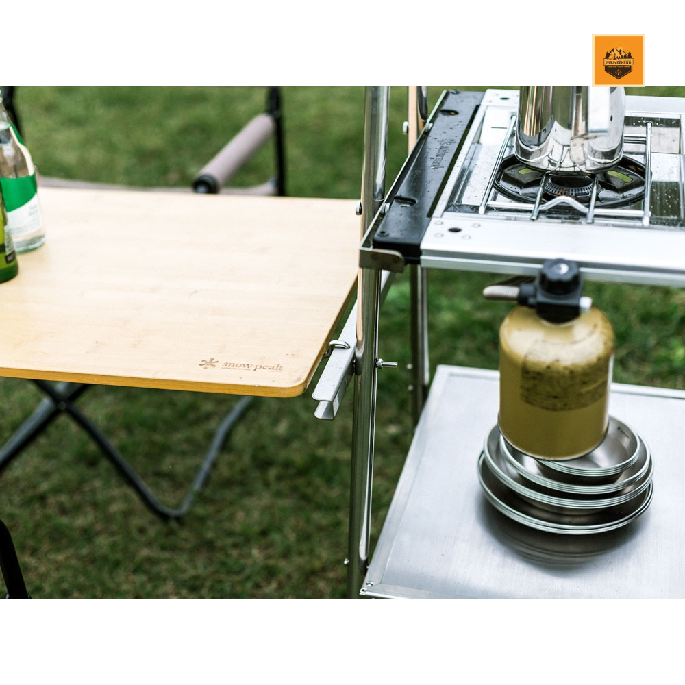 Kết nối bàn bếp Snow peak Stainless Steel Kitchen Table Side Connection | Chính hãng