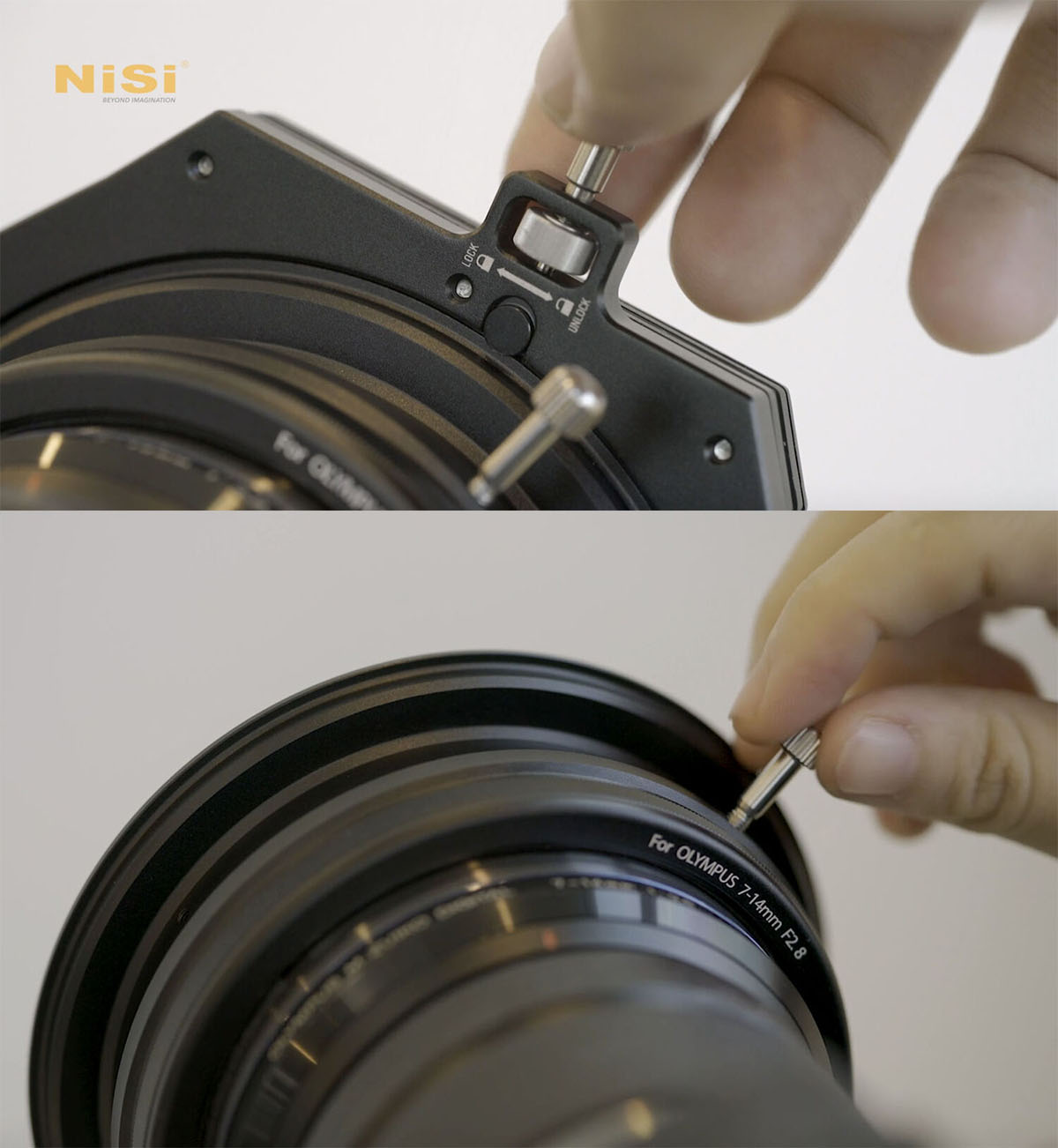 Khay kính lọc Nisi Holder Olympus 7-14 f/2.8 | Chính hãng