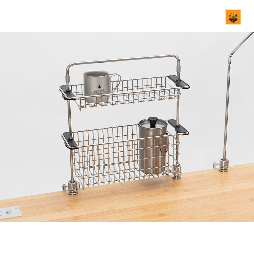 Khay lưới Snow peak Mesh Tray Half Unit Deep | Chính hãng