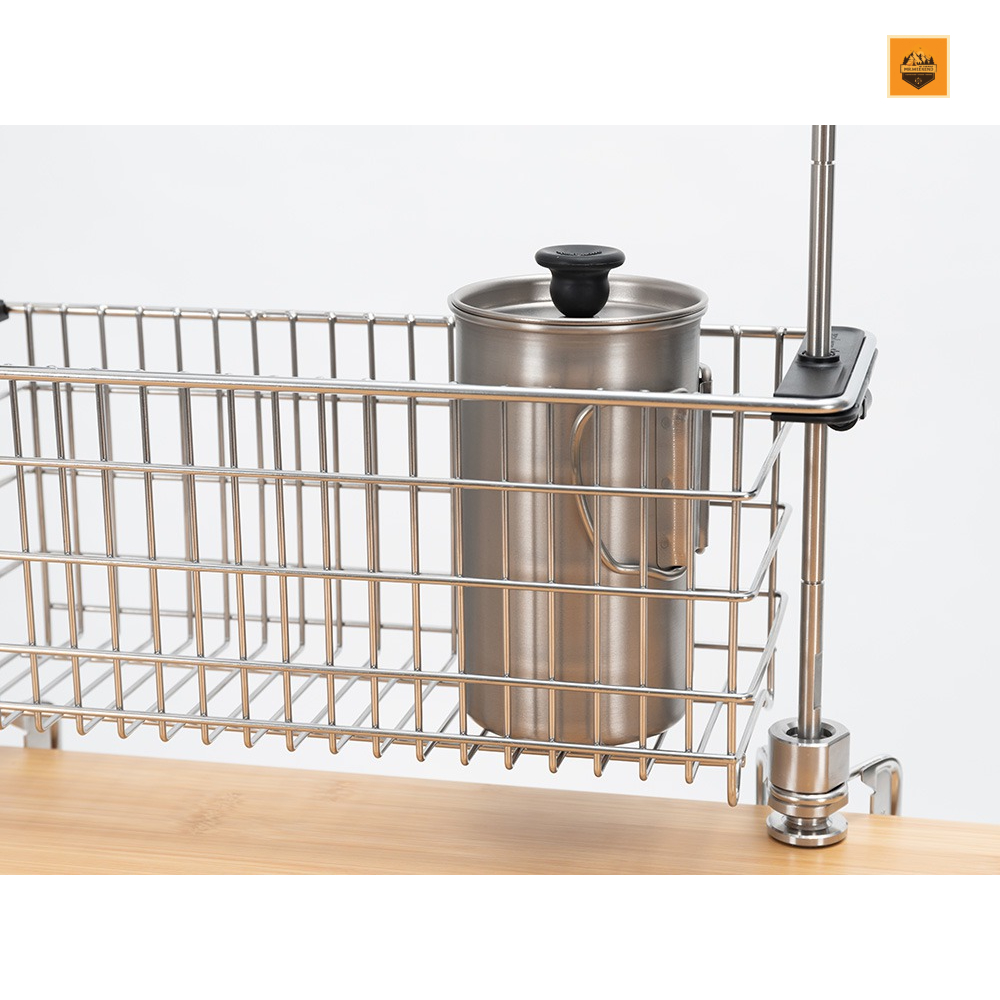 Khay lưới Snow peak Mesh Tray Half Unit Deep | Chính hãng