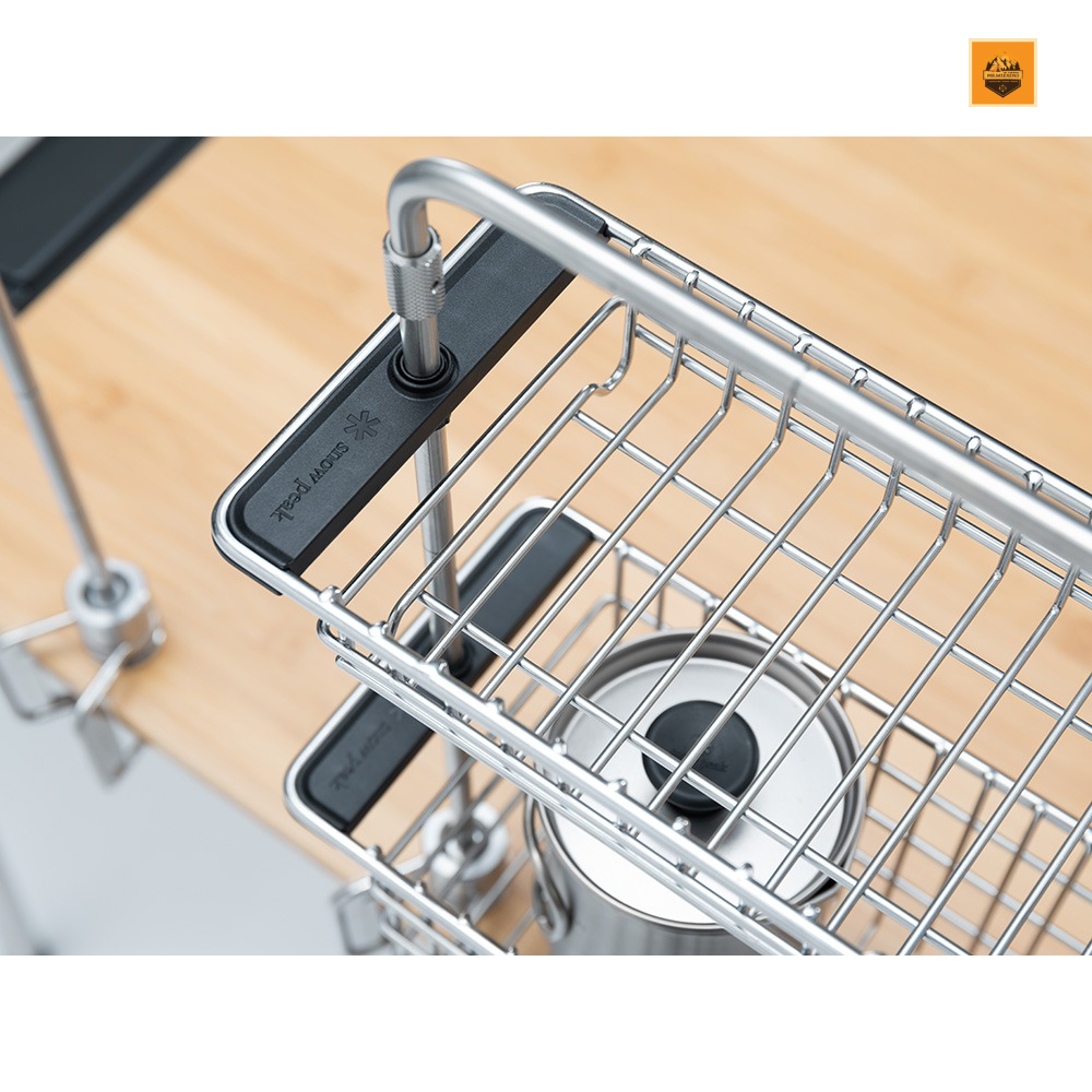 Khay lưới Snow peak Mesh tray half unit shallow type | Chính hãng