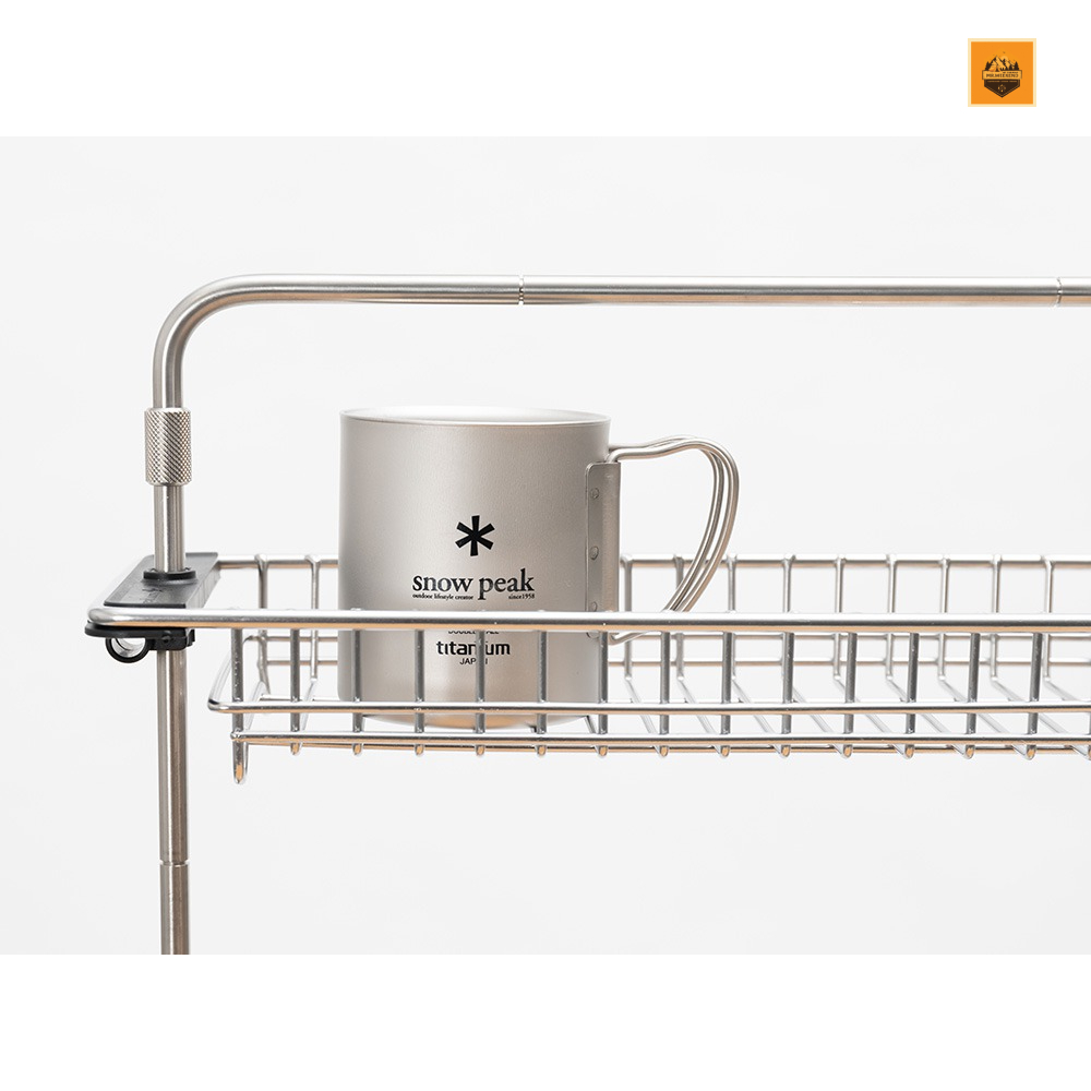 Khay lưới Snow peak Mesh tray half unit shallow type | Chính hãng