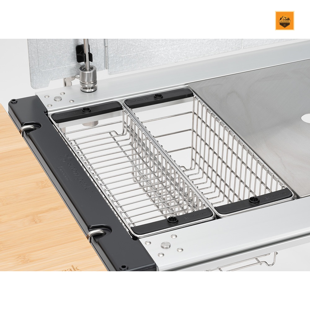 Khay lưới Snow peak Mesh tray half unit shallow type | Chính hãng