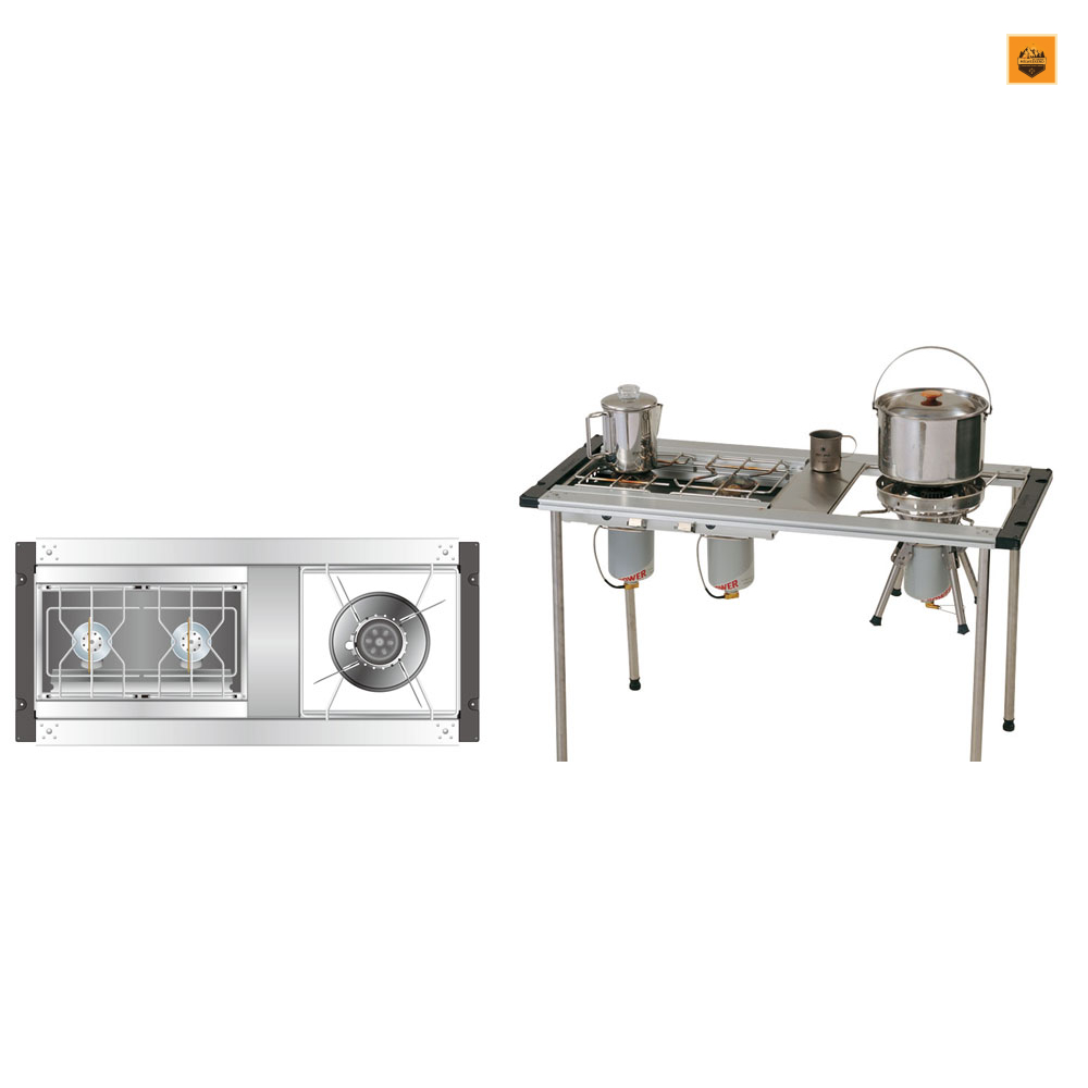 Khung Bàn Snow peak IGT Iron Grill Table Frame Long 4 Unit, CK-150 | Chính hãng