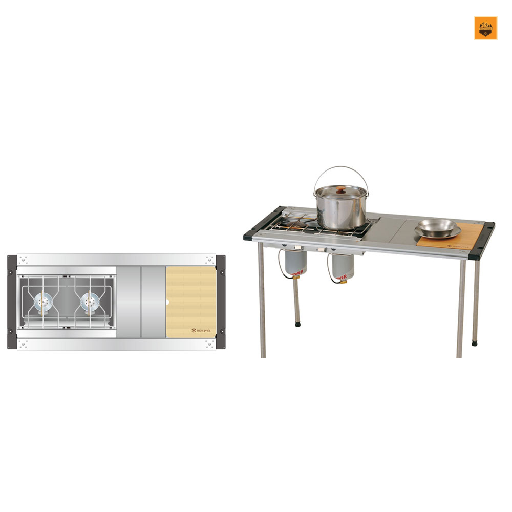 Khung Bàn Snow peak IGT Iron Grill Table Frame Long 4 Unit, CK-150 | Chính hãng