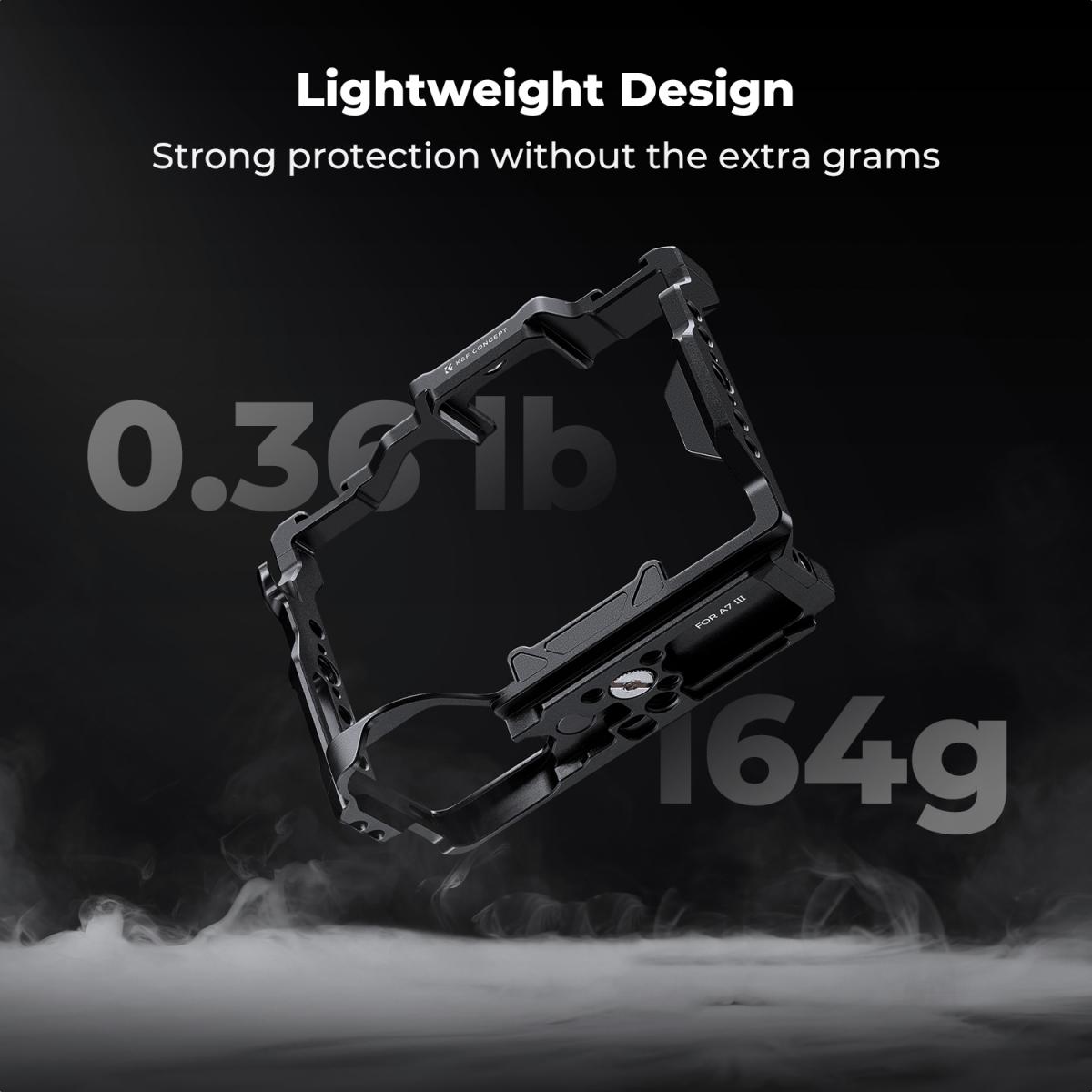 Khung bảo vệ máy ảnh Sony Full Camera Cage K&F Concept (A7 IV / A7S III / A7R V) | Chính Hãng | Fullvat