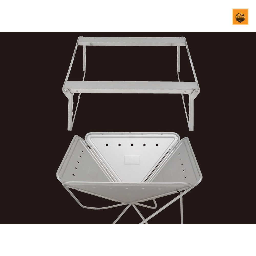 Khung bếp củi Snow peak Fireplace Grill Bridge L, ST-032GBR | Chính hãng