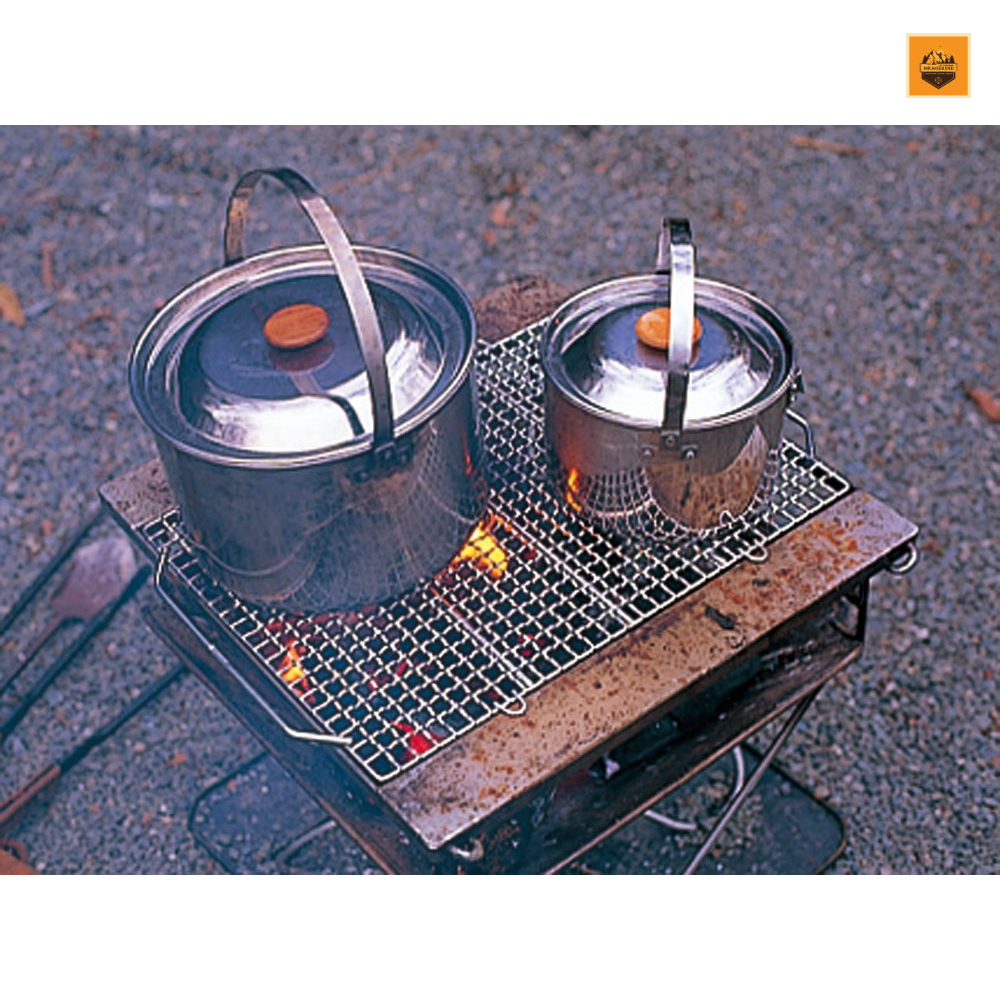 Khung bếp củi Snow peak Fireplace Grill Bridge L, ST-032GBR | Chính hãng