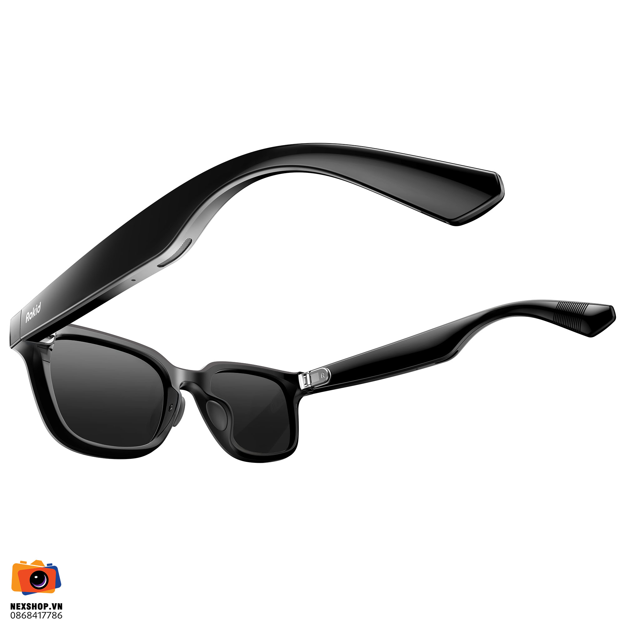Kính AR Thông Minh Rokid AI Glasses RV203 | Đen | Chính hãng