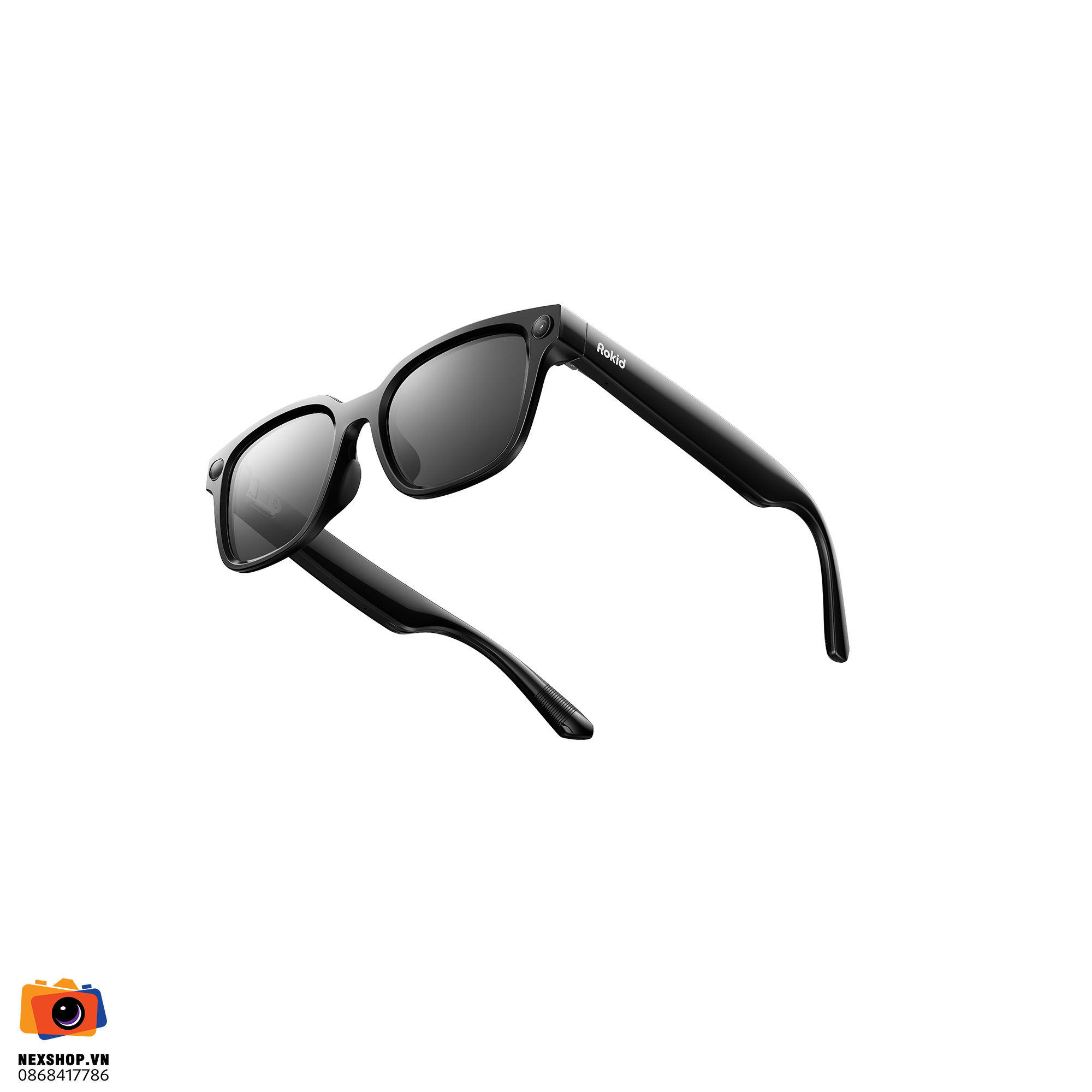 Kính AR Thông Minh Rokid AI Glasses RV203 | Đen | Chính hãng