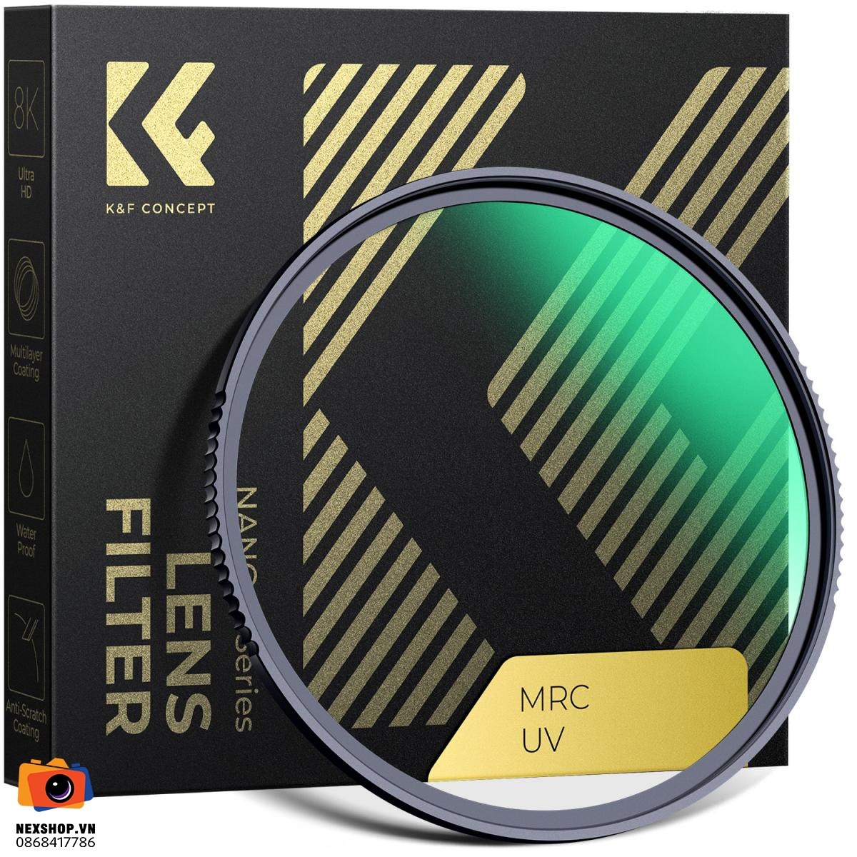 Kính lọc KNF Concept Nano X MCUV | 105mm