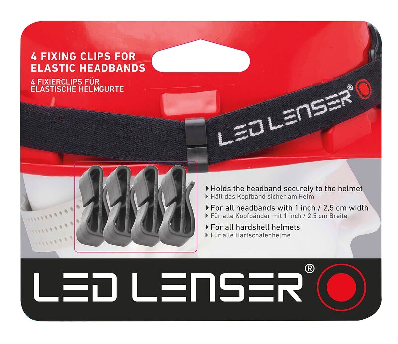 Ledlenser Helmet band Fixing clip
