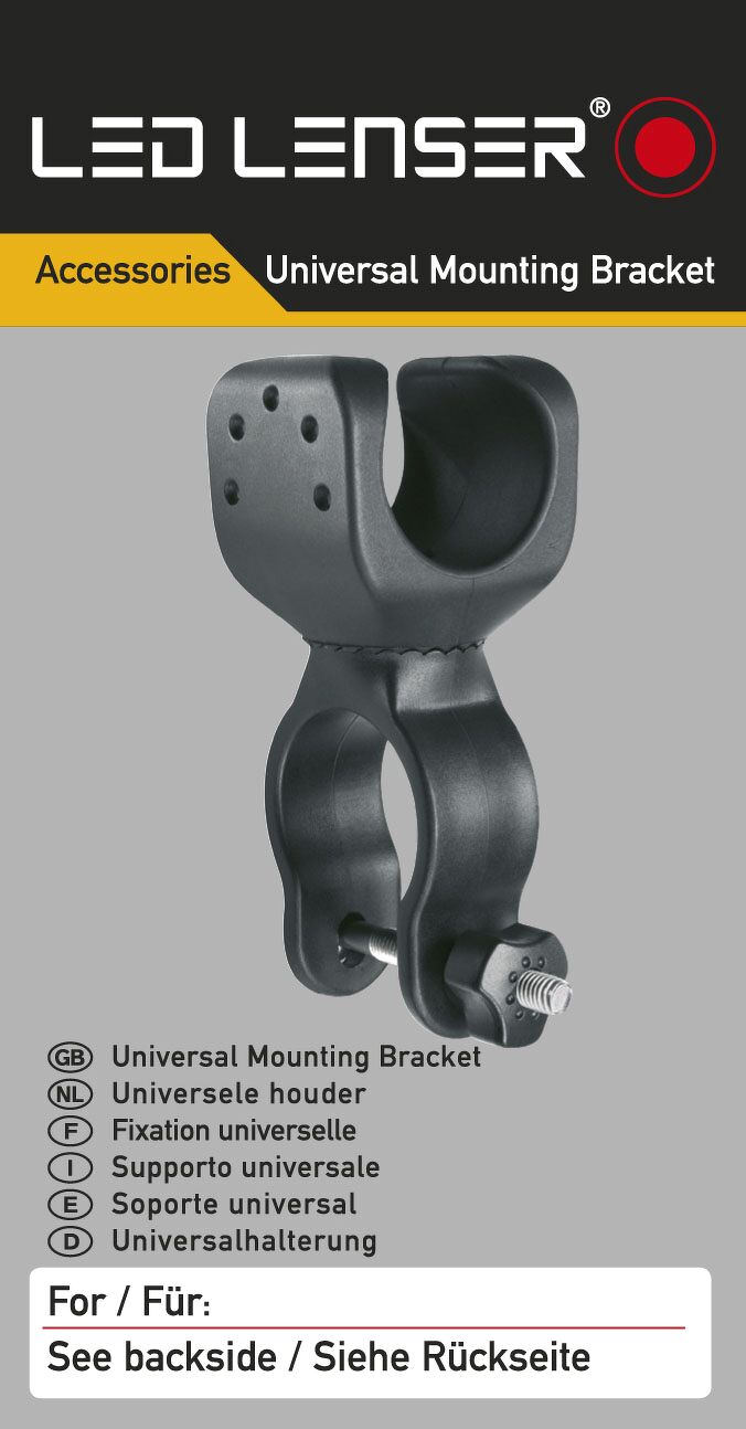 Ledlenser Universal Mounting Bracket Type B 25mm