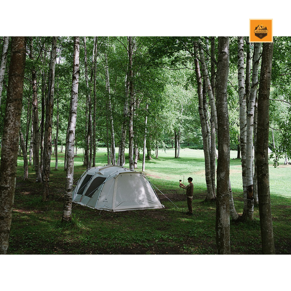 Lều Snow peak Land Lock Ivory ( New 2023 ) | Chính hãng
