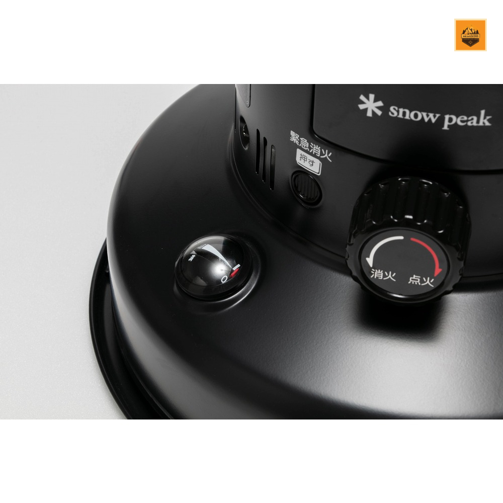 Lò Sưởi Nhiên Liệu Snow peak Glow Stove, KH-100BK | Chính hãng