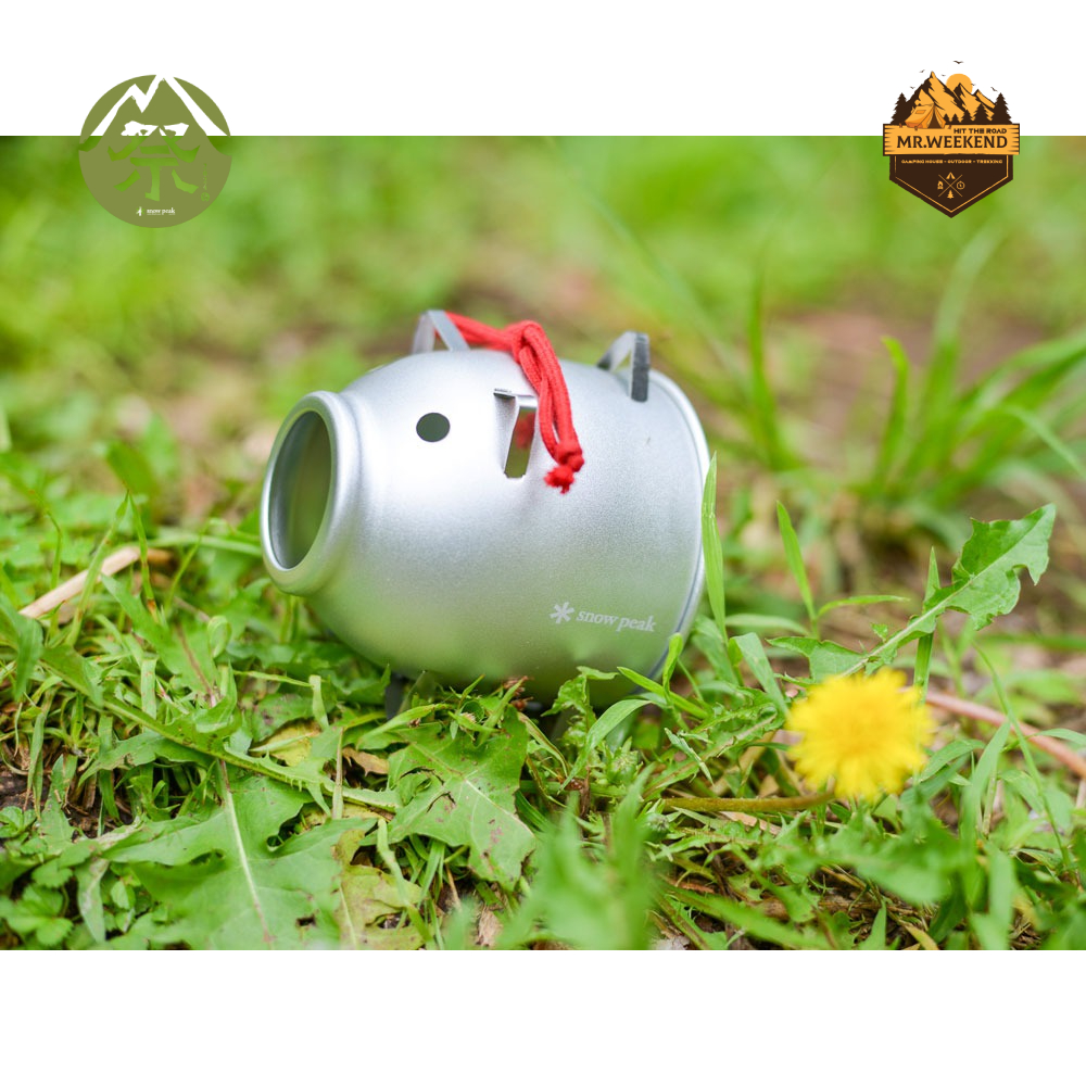 Lợn đốt nhang muỗi Snow peak Aluminum Mosquito Pig Mini , FES-087-1 | Chính hãng