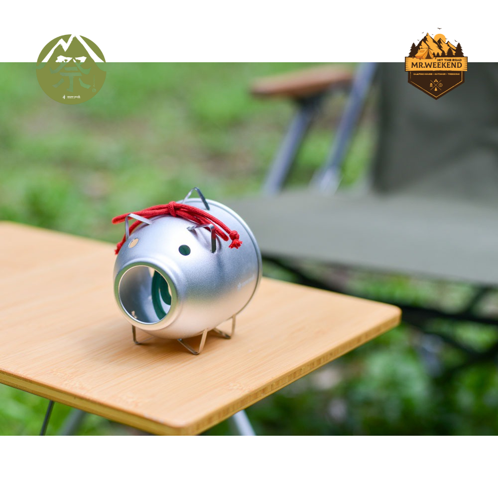 Lợn đốt nhang muỗi Snow peak Aluminum Mosquito Pig Mini , FES-087-1 | Chính hãng