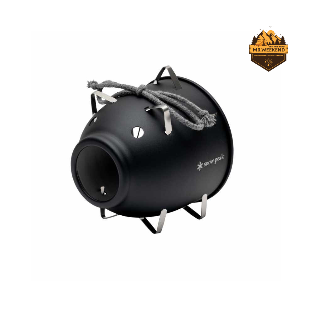 Lợn đốt nhang muỗi Snow peak Mosquito Pig Coil Mini in Black Limited Festival Spring 2025, FES-087-1-BK | Chính hãng