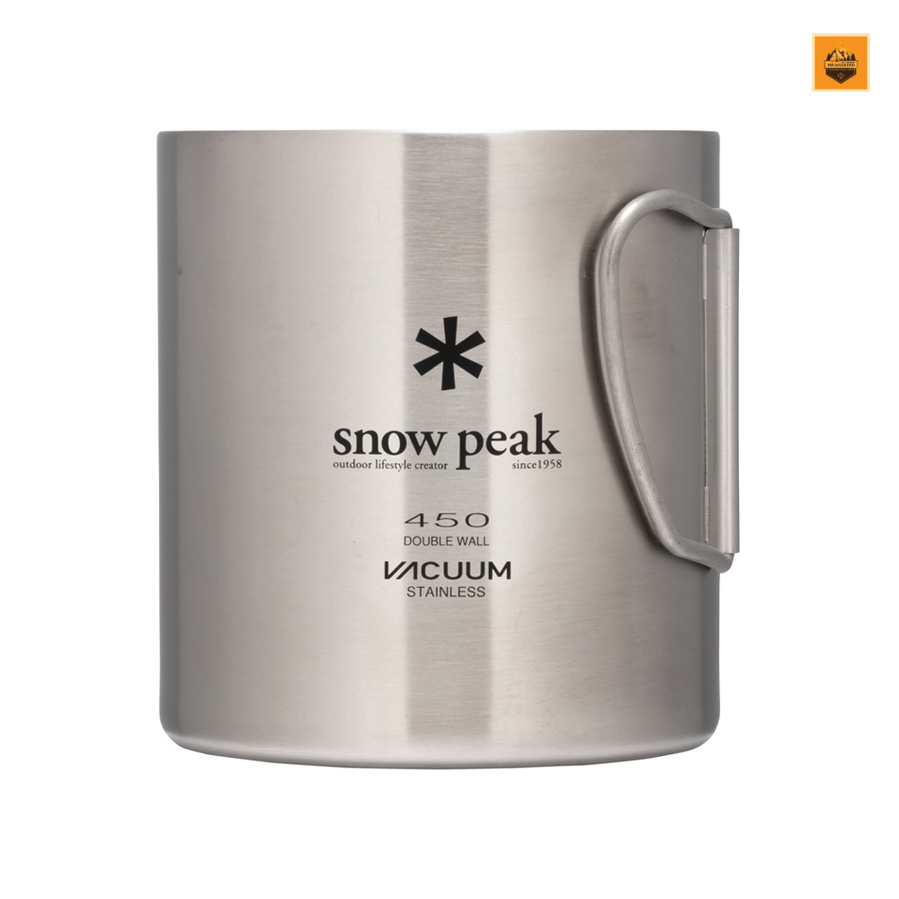Ly Snow peak Stainless Vacuum-Insulated Mug in 450ml, MG-214 | Chính hãng