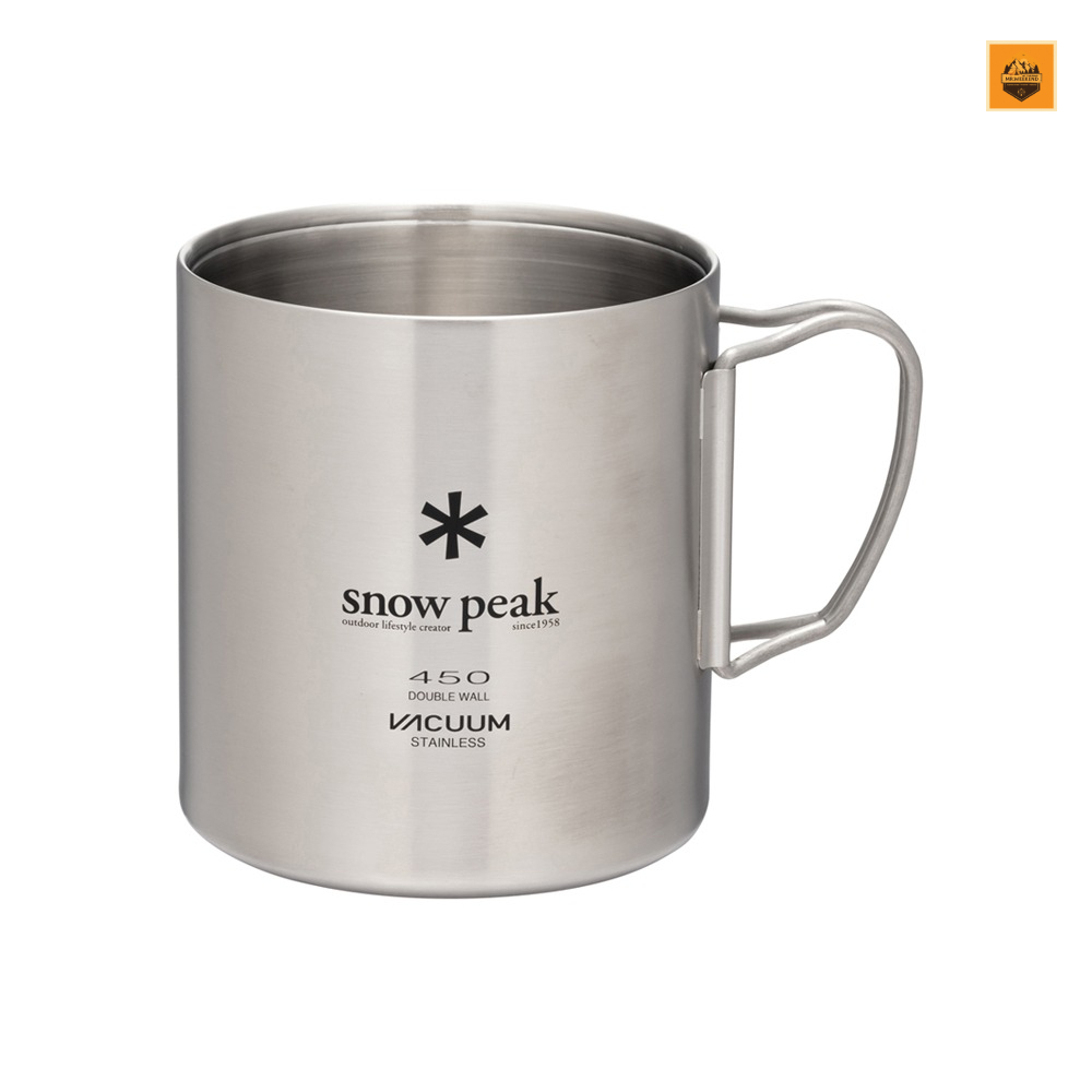 Ly Snow peak Stainless Vacuum-Insulated Mug in 450ml, MG-214 | Chính hãng