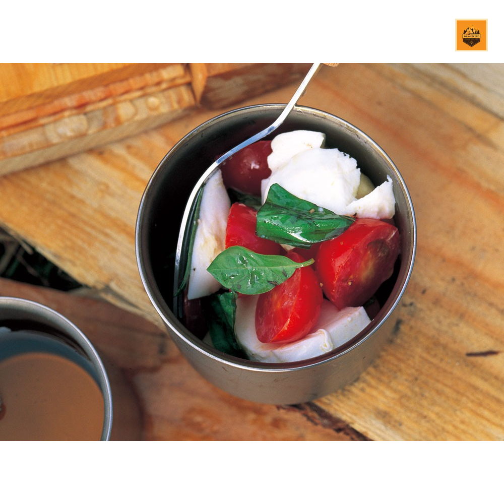 Ly Snow peak Ti-Double H300 Stacking Mug, TW-123 | Chính hãng