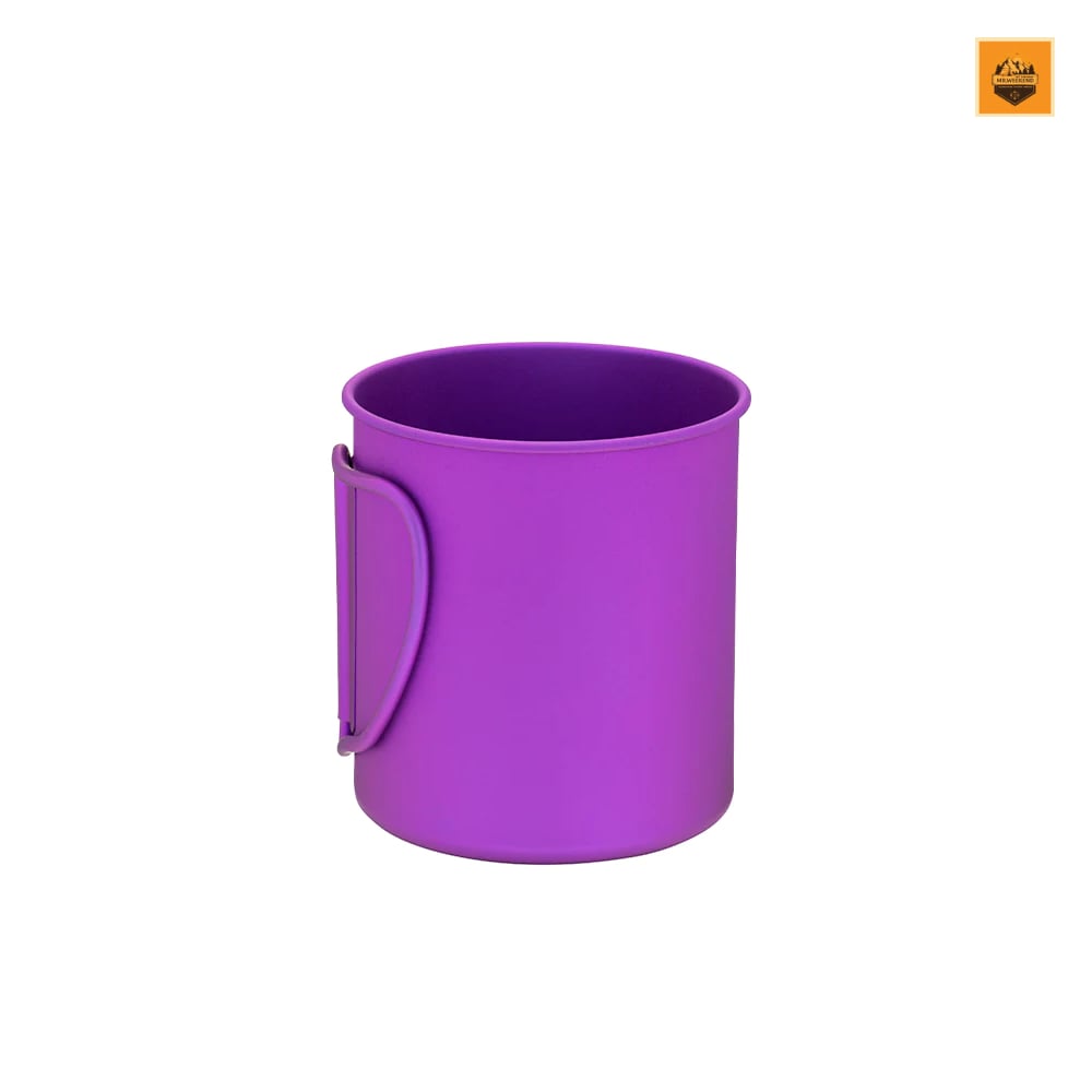 Ly Snow peak Ti-Single 450ml Anodized Cup, MG-043 | Chính hãng
