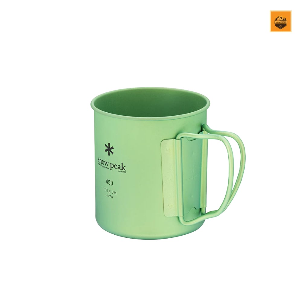 Ly Snow peak Ti-Single 450ml Anodized Cup, MG-043 | Chính hãng