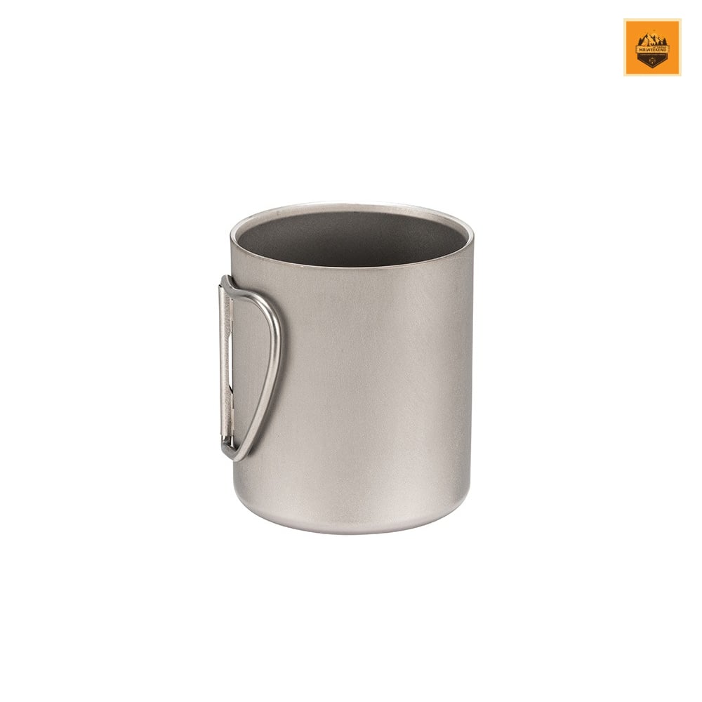 Ly Snow peak Titanium Double Mug 300, MG-152 | Chính hãng