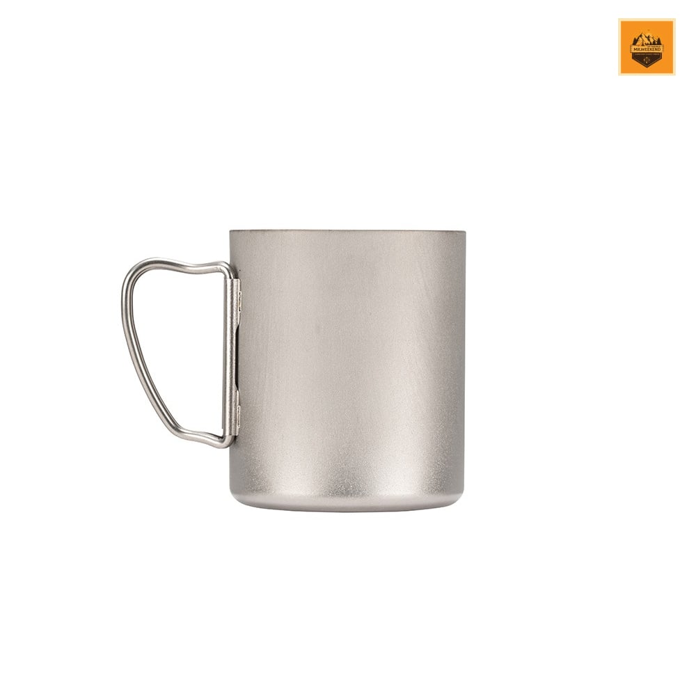 Ly Snow peak Titanium Double Mug 300, MG-152 | Chính hãng