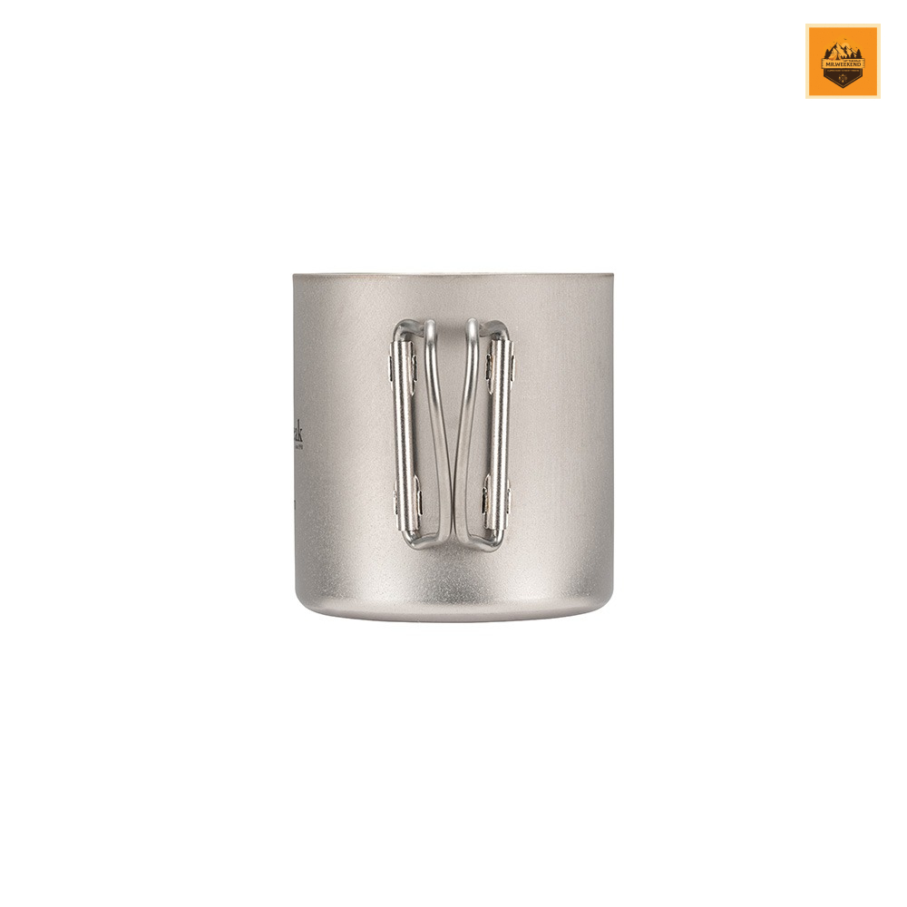 Ly Snow peak Titanium Double Mug 450 | Chính hãng