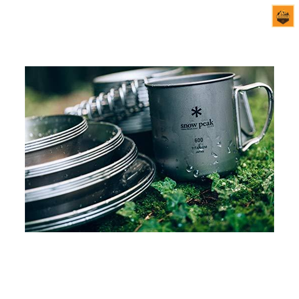 Ly Snow peak Titanium Single Cup 600, MG-044R | Chính hãng